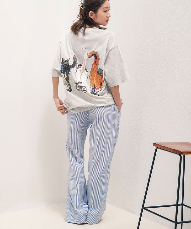 【CORISCO/コリスコ】アニマル プリント Tシャツ
