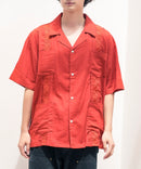 麻 レーヨン キューバシャツ【ROUGH TRADE/ラフトレード】