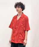 麻 レーヨン キューバシャツ【ROUGH TRADE/ラフトレード】