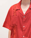 麻 レーヨン キューバシャツ【ROUGH TRADE/ラフトレード】