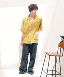 麻 レーヨン キューバシャツ【ROUGH TRADE/ラフトレード】