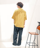 麻 レーヨン キューバシャツ【ROUGH TRADE/ラフトレード】