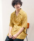 麻 レーヨン キューバシャツ【ROUGH TRADE/ラフトレード】