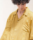 麻 レーヨン キューバシャツ【ROUGH TRADE/ラフトレード】