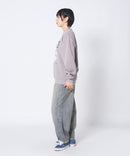 【SMILEY FACE/スマイリーフェイス】裏起毛オーバーサイズプリントスウェットトレーナー