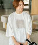 【C-FORTPOINT/フォートポイント】刺繍 7分袖チュニックTシャツ ❘ジーンズメイト公式オンラインショップ