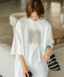 【C-FORTPOINT/フォートポイント】刺繍 7分袖チュニックTシャツ ❘ジーンズメイト公式オンラインショップ