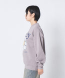 【SMILEY FACE/スマイリーフェイス】裏起毛オーバーサイズプリントスウェットトレーナー