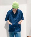 麻 レーヨン キューバシャツ【ROUGH TRADE/ラフトレード】