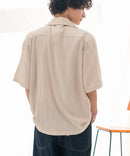 麻 レーヨン キューバシャツ【ROUGH TRADE/ラフトレード】