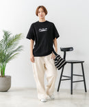 【CONVERSE/コンバース】JACK PURCELL プリントＴシャツ 綿100% ジャックパーセル アメカジ ストリート カジュアル シンプル ブランドアイコン 白 黒