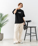 【CONVERSE/コンバース】JACK PURCELL プリントＴシャツ 綿100% ジャックパーセル アメカジ ストリート カジュアル シンプル ブランドアイコン 白 黒