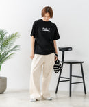 【CONVERSE/コンバース】JACK PURCELL プリントＴシャツ 綿100% ジャックパーセル アメカジ ストリート カジュアル シンプル ブランドアイコン 白 黒
