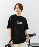 【CONVERSE/コンバース】JACK PURCELL プリントＴシャツ 綿100% ジャックパーセル アメカジ ストリート カジュアル シンプル ブランドアイコン 白 黒