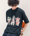 【CORISCO/コリスコ】アニマル プリント Tシャツ