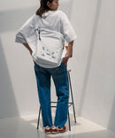 フロント刺繍 ドローストリングショルダーバッグ【FILA/フィラ × PEANUTS/ピーナッツ】