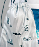 フロント刺繍 ドローストリングミニショルダーバッグ【FILA/フィラ × PEANUTS/ピーナッツ】