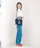 【FILA/フィラ ×PEANUTS/ピーナッツ】メッシュミニトートバッグ 2WAY