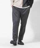 ウールライク 裏起毛 ストレッチ イージーパンツ 冬ボトムス 肉厚 マシンウォッシャブル ふわふわ ウォームビズ 軽量 BLUE STANDARD