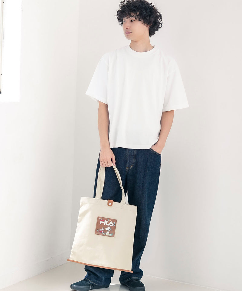 キャンバストートバッグ【FILA/フィラ × PEANUTS/ピーナッツ】