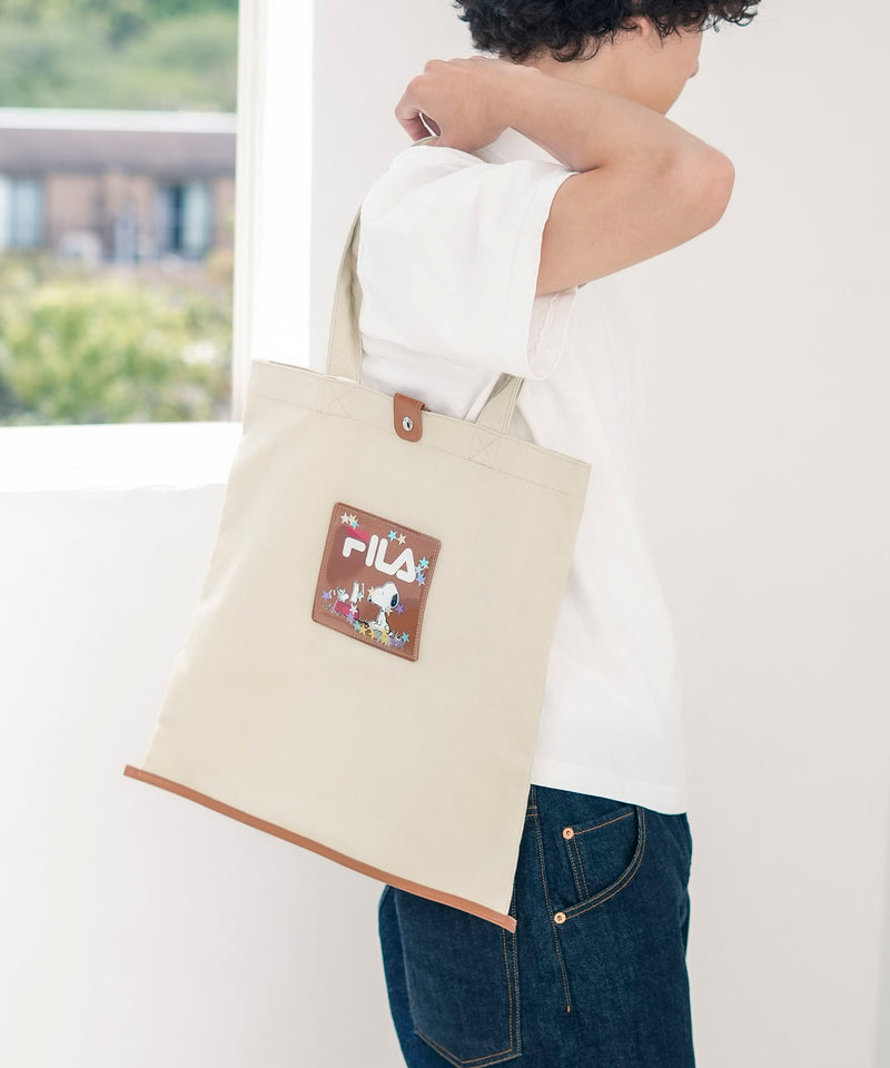 キャンバストートバッグ【FILA/フィラ × PEANUTS/ピーナッツ】