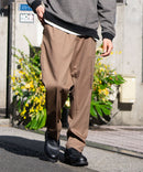 ストレッチ ツイル イージー トラウザー イージーケア マシンウォッシャブル 防シワ 大人カジュアル 美シルエット ジャストサイズ BLUE STANDARD ブルースタンダード