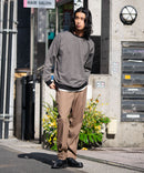 ストレッチ ツイル イージー トラウザー イージーケア マシンウォッシャブル 防シワ 大人カジュアル 美シルエット ジャストサイズ BLUE STANDARD ブルースタンダード