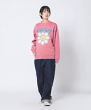 【SMILEY FACE/スマイリーフェイス】裏起毛オーバーサイズプリントスウェットトレーナー