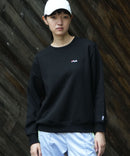 【FILA/フィラ】ワンポイント刺繍 スウェットトレーナー ブランドロゴ