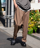 ストレッチ ツイル イージー トラウザー イージーケア マシンウォッシャブル 防シワ 大人カジュアル 美シルエット ジャストサイズ BLUE STANDARD ブルースタンダード