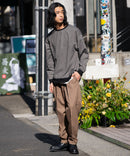 ストレッチ ツイル イージー トラウザー イージーケア マシンウォッシャブル 防シワ 大人カジュアル 美シルエット ジャストサイズ BLUE STANDARD ブルースタンダード