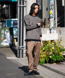 ストレッチ ツイル イージー トラウザー イージーケア マシンウォッシャブル 防シワ 大人カジュアル 美シルエット ジャストサイズ BLUE STANDARD ブルースタンダード