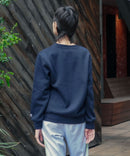 【FILA/フィラ】ワンポイント刺繍 スウェットトレーナー ブランドロゴ