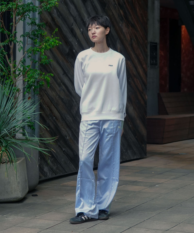 【FILA/フィラ】ワンポイント刺繍 スウェットトレーナー ブランドロゴ