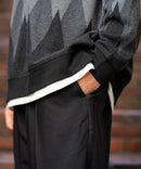 ストレッチ ツイル イージー トラウザー イージーケア マシンウォッシャブル 防シワ 大人カジュアル 美シルエット ジャストサイズ BLUE STANDARD ブルースタンダード