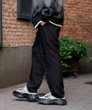 ストレッチ ツイル イージー トラウザー イージーケア マシンウォッシャブル 防シワ 大人カジュアル 美シルエット ジャストサイズ BLUE STANDARD ブルースタンダード