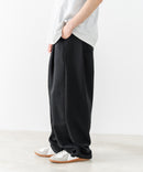 【SAVIER：サビアー】ダブルタック ワイド スウェットパンツ ❘ジーンズメイト公式オンラインショップ