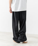 【SAVIER：サビアー】ダブルタック ワイド スウェットパンツ ❘ジーンズメイト公式オンラインショップ