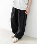【SAVIER：サビアー】ダブルタック ワイド スウェットパンツ ❘ジーンズメイト公式オンラインショップ