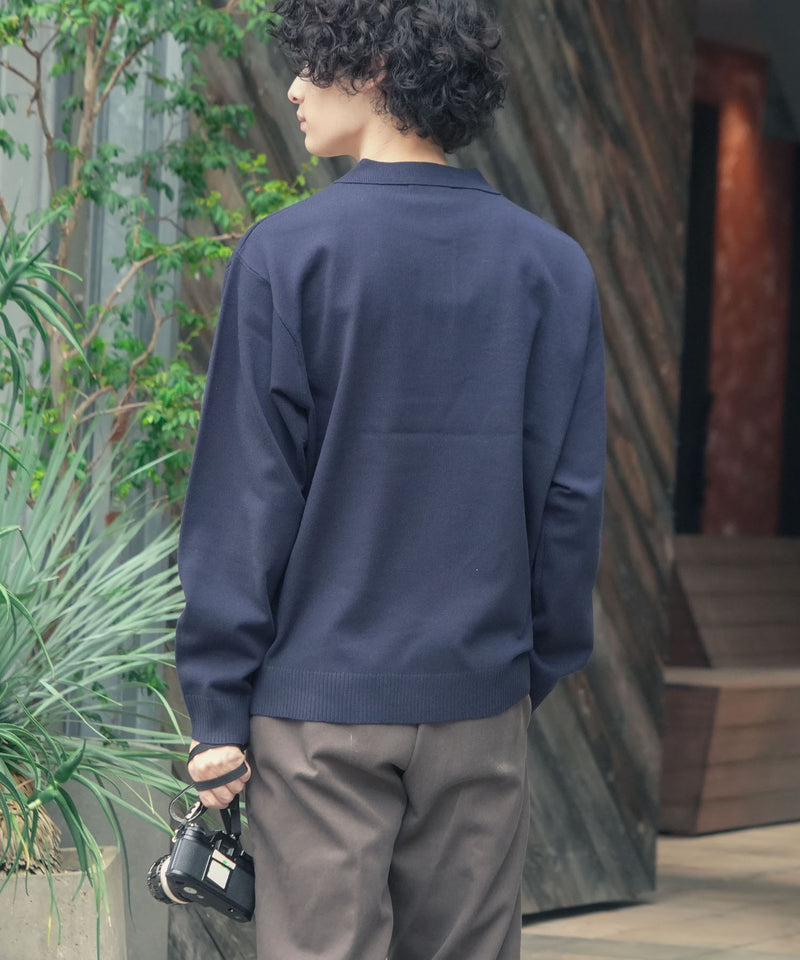 【U.S. POLO ASSN./ユーエスポロアッスン 】ニットポロシャツ