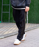 ストレッチ ツイル イージー トラウザー イージーケア マシンウォッシャブル 防シワ 大人カジュアル 美シルエット ジャストサイズ BLUE STANDARD ブルースタンダード