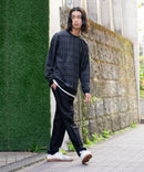 ストレッチ ツイル イージー トラウザー イージーケア マシンウォッシャブル 防シワ 大人カジュアル 美シルエット ジャストサイズ BLUE STANDARD ブルースタンダード