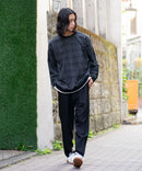 ストレッチ ツイル イージー トラウザー イージーケア マシンウォッシャブル 防シワ 大人カジュアル 美シルエット ジャストサイズ BLUE STANDARD ブルースタンダード