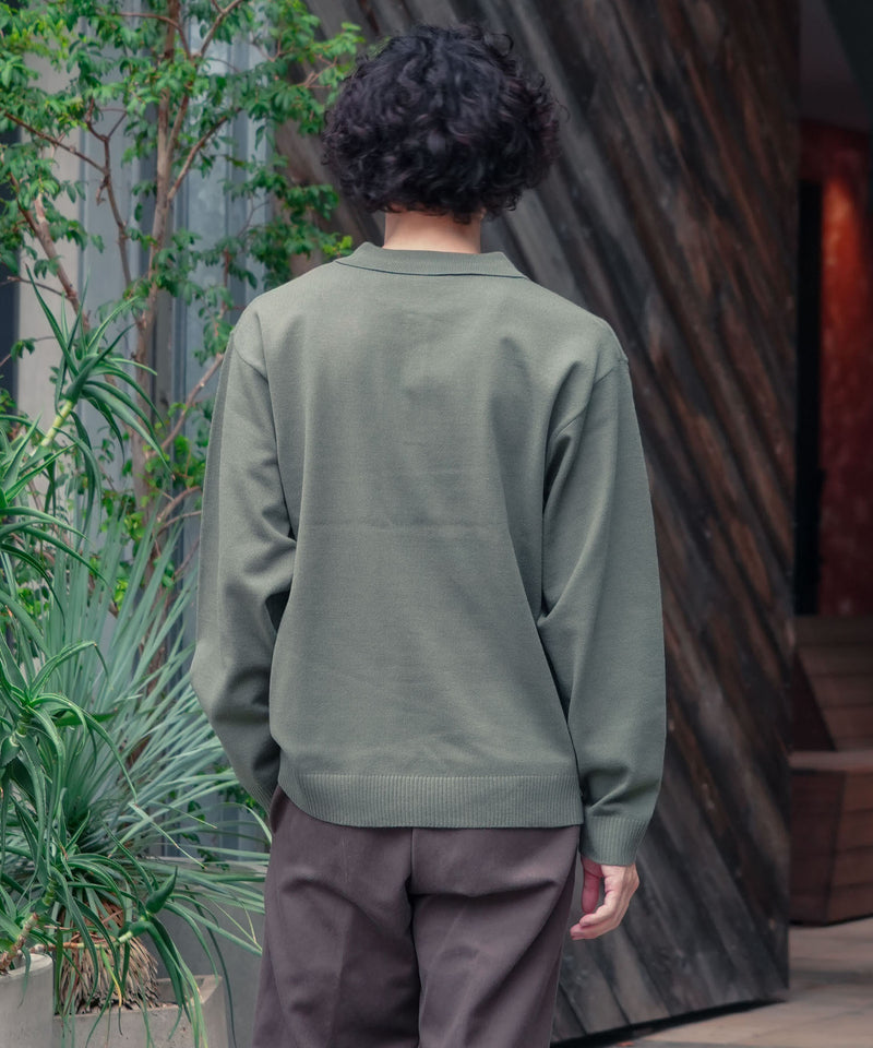 【U.S. POLO ASSN./ユーエスポロアッスン 】ニットポロシャツ