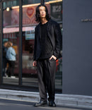 ストレッチ ツイル イージー トラウザー イージーケア マシンウォッシャブル 防シワ 大人カジュアル 美シルエット ジャストサイズ BLUE STANDARD ブルースタンダード