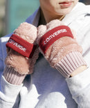 【CONVERSE/コンバース】フリースバンド ボアグローブ ミトン