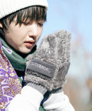 【CONVERSE/コンバース】フリースバンド ボアグローブ ミトン