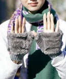 【CONVERSE/コンバース】フリースバンド ボアグローブ ミトン