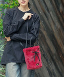 【Lee/リー】フェイクファー巾着バッグ