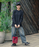 【Lee/リー】フェイクファー巾着バッグ